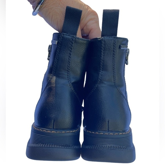 Josef Seibel Leather Ankle Boots Black Women 36 (5 1/2 US) - Picture 3 of 14